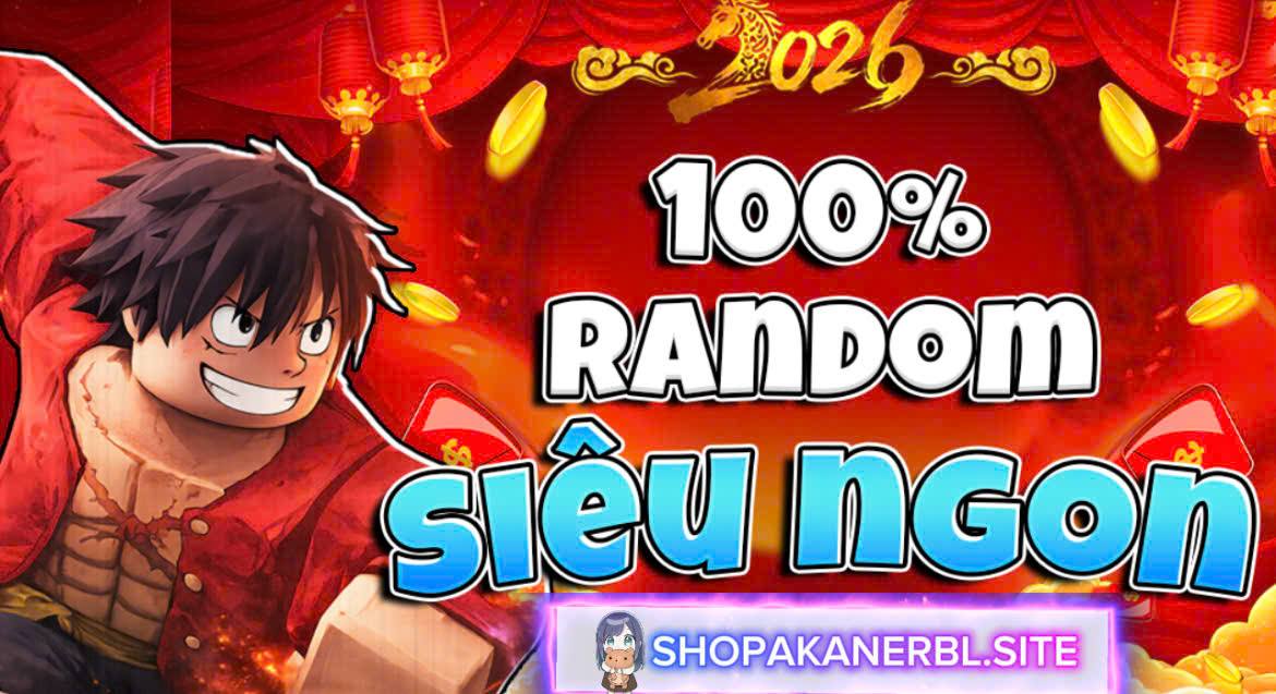 RADOM ACC BLOX FRUIT CỰC XỊN